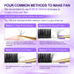 NAGARAKU Classic Eyelash Extension All Size Faux Mink Individual False lash Natural Soft Lashes Cils Makeup C D