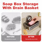 Storage Rack Wall Soap Dish for Bathroom Case Soap Box Dish Storage Plate Drain Soap Box Soap Holder Bathroom Accessories