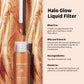 Bronzer Facial Gloss Liquid Highlighter Permanent Setting Contouring Liquid Moisturizes Soothes Long-lasting Effect Face Filter