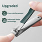 4/10PCS New Nail Clippers set 4 with Rotating Leather Bag Professional Trimmer Pedicure Care Tools Manicure Set Home Care Gift