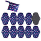 Reusable Menstrual Pads for Monthly Gaskets Women's Panties Washable Sanitary Napkin Female Hygiene Daily Towels Personal Health