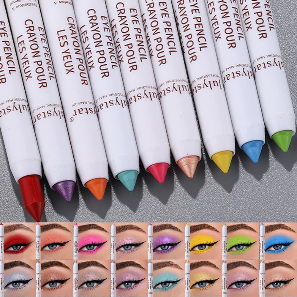 1Pc Eyeshadow Stick Matte and Shimmery Highlighter Perfect for 3D Eye Makeup Waterproof   Sweatproof Eye Painted Stick