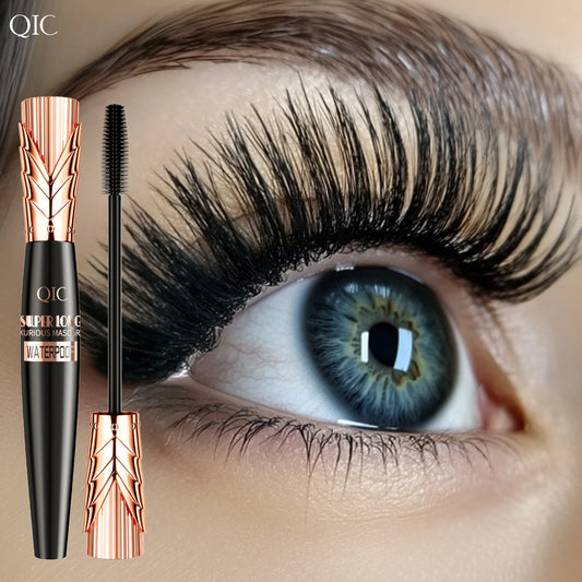 5D Black Waterproof Mascara Lengthens Eyelashes Extension Thick Silk Fiber Mascara Female Makeup Eye Cosmetics Tools for Gifts