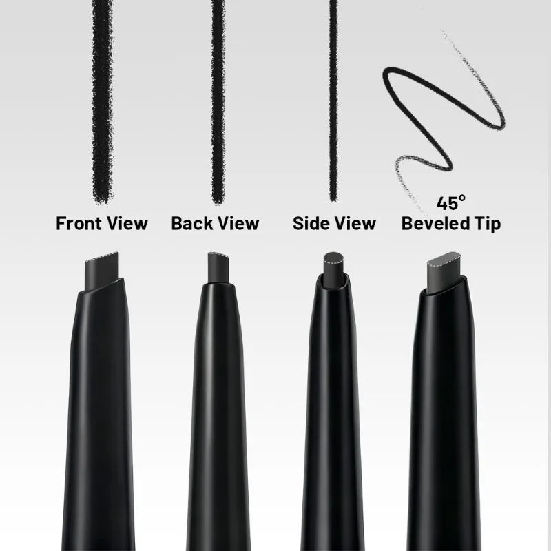 6 Matte Gel Eyeliner Pencils Waterproof Long Lasting Makeup Beginner Friendly Smooth Gel White Green Blue Brown Black Eyeliner