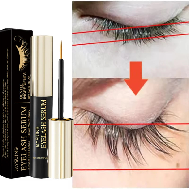 Fast Eyelash Growth Serum 7 Days Natural Eyelash Enhancer Longer Fuller Thicker Curling Lash Treatment Eye Care Products Makeup
