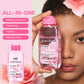 USHAS Makeup Remover Cleaning Water Moisturizing Gentle Soothing Sensitive Facial Makeup Remover Soft Makeup Remover