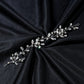 Flower rhinestone hair ornament Hair clip Handmade alloy rhinestone hair clip Bridal wedding hair ornament crystal hair ornament