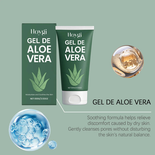 Aloe Vera Gel Reduce Redness Moisturizing Nourishing Skin Relieve Dryness Sun After Repair Strengthen Skin Barrier Face Care