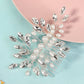 Wedding Comb Head Jewelry Bride Hair Clips Headpiece Crystal Women Tiaras Bridal Hair Accessories Women Hair Ornaments SL