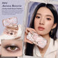 Flowerknows 6 Color Eye Shadow Palette Shell's Jewel Matte Pearl Metallic Glitter Eyeshadow Makeup Long-Wearing for Eyes