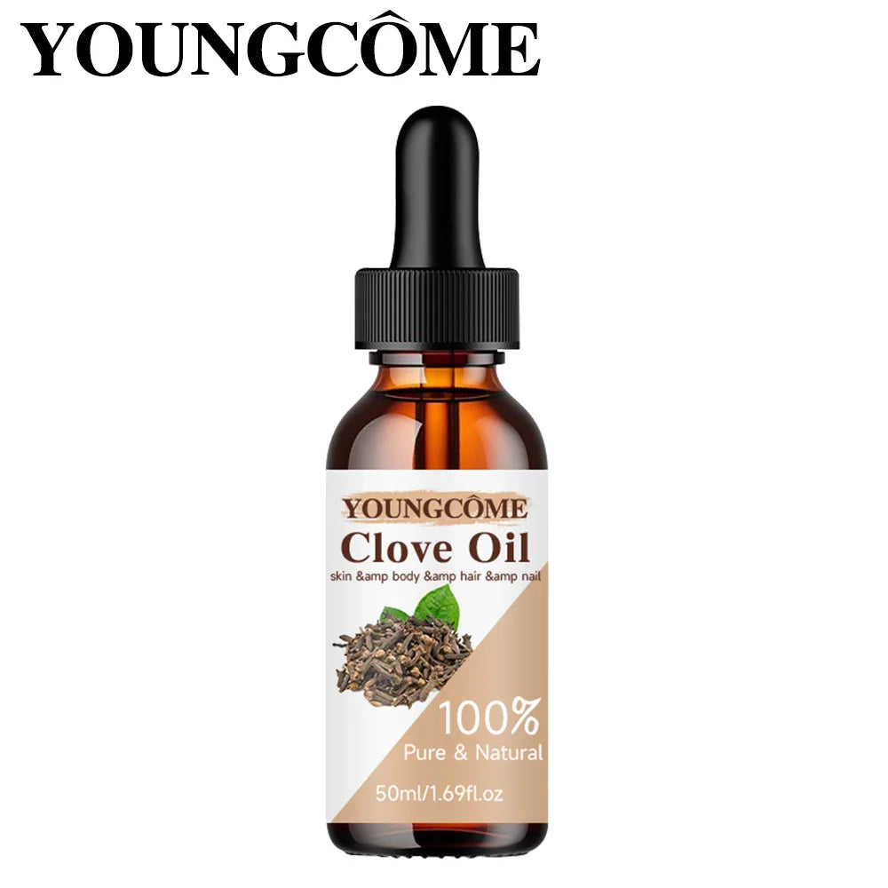 Clove essential oilimproves skin elasticity shine facial care Moisturizing Repair Anti-aging  helps keep skin hydrated