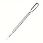 Multicolor Double-ended Stainless Steel Cuticle Pusher Dead Skin Push Remover For Pedicure Manicure Nail Art Cleaner Care Tools
