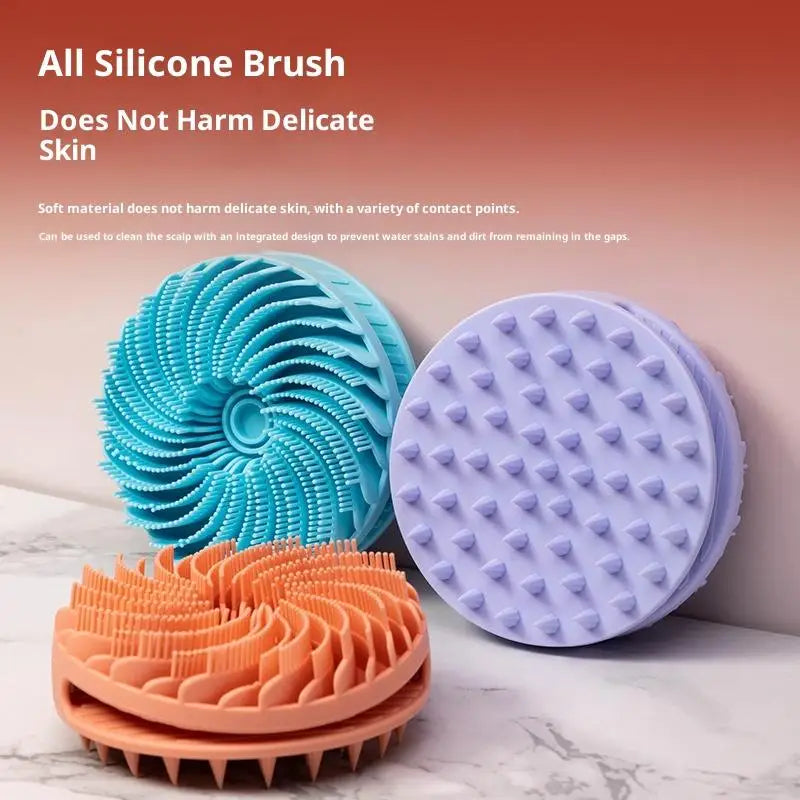 Body scrub, skincare and bath tools, soft silicone body scrub, scalp exfoliating, non irritating shower gel massager