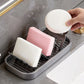 W Shape Soap Holder Creative Bathroom Soap Storage Rack Steel Soap Dish Holder Home Organizer Kitchen Bathroom Accessories 1PC