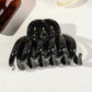 1/4PCS Octopus Silicone Claw Clip,Super-safe Head Protection,Banana Clip,Soft Flexible Jaw Clip for Women Hair Accessory