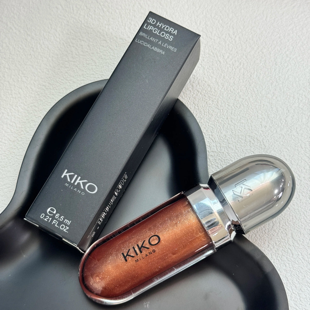KIKO 3D Liquid Lip Gloss Mirror Colour Pearlescent Shimmer Moisturizing Waterproof Plump Glossy Lasting Not Fading Lipstick
