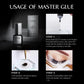 Gollee 0.5S Glue for Eyelashes Extra Strong Glue 50-60days Black Eyelash Glue Lash Extension Supplies Adhesive for Eyelash