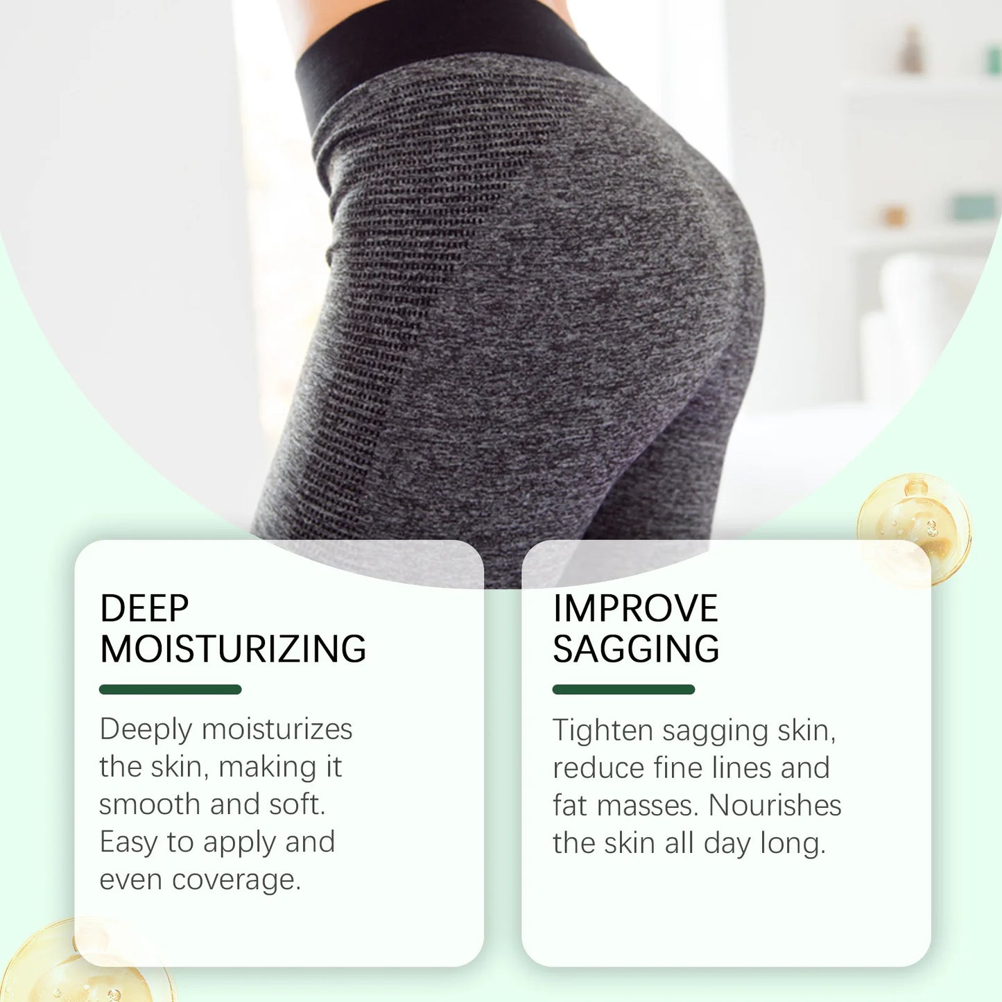 Hip Firm Enlarge Essence Oil Plump Sexy High Buttock Big Ass Moisturize Soft Improve Sag Flat Enhance Hip Elasticity Essence Oil