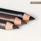 2-in-1 Wooden Handle Waterproof Eyeliner & Eyebrow Pencil, Sweatproof Makeup Pen for All Skin Types, Multi-Use Cosmetic Tool