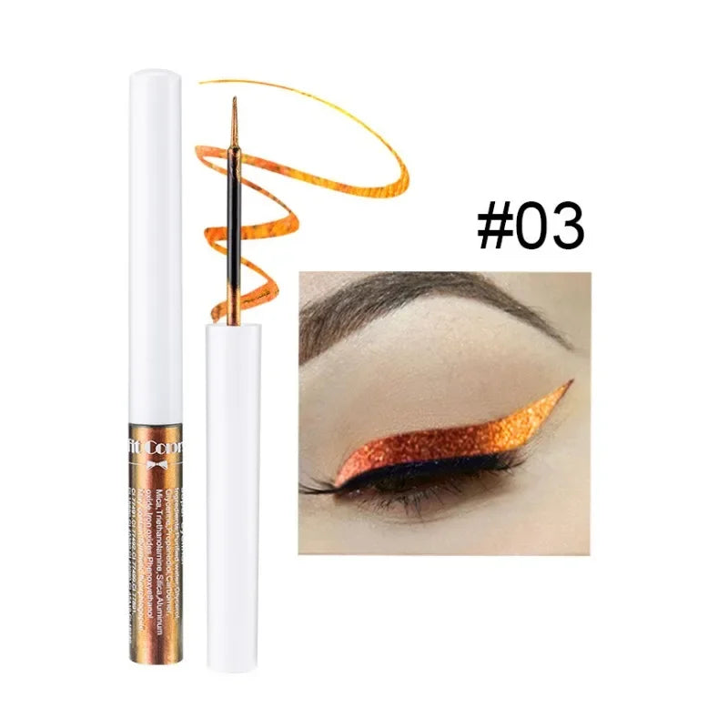 Metallic Discoloured Eye Shadow Purple Green Glitter Eyeshadow Makeup Chameleon Eyeshadow Liquid Polarized Colorful Cosmetics