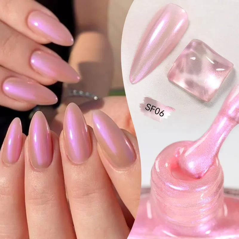 LILYCUTE 7ml  Nail Base Top Polish Clear Shine Nail Care Long Lasting  Strengthener Hardener Nail Art Varnish Supplies