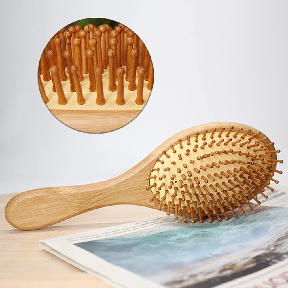 Handheld Air Cushion Comb Ladies Household Massage Scalp Combs for Detangling Straightening Hair & Blow Drying Hair Comb Brush