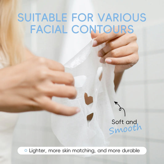 LAIKOU Milk Silky Hydrating Mask Brightening Collagen Sheet Mask Anti-Age Skin Care Moisturizing Face Mask 25g