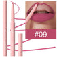 Tapered Nib Lip Liner Pencil Long-Lasting Matte Creamy Plumping Lip Stain Waterproof Natural Nude Brown Slim Lip Liner Makeup