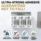 Soap Holder for Shower Wall, 3-Compartment Soap Dish,Fast Draining, Strong Adhesive for Long-Term Bathroom Use & Freestanding