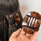 New Flat Hair Clip Claws Hair Accessories Korean Acetic Acid Women's Spoon Crab Hair Clip Leopard Hair Clip Top Simple Headpiece
