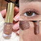 Cappuvini Liquid Matte Eye Shadow Brown Glitter Liquid Eyeshadow Stick Shimmer Natural Milk Coffee Eye Shadow Pigment Makeup 1pc