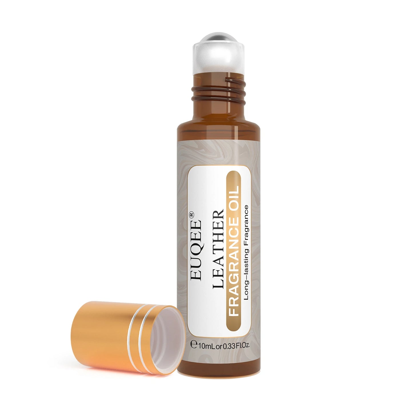 EUQEE 10ml Roll-On Fragrance Oil for Skin Sea Breeze White Musk Coconut & Vanilla Bubble Gum Green Tea Long Lasting Scent