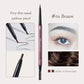 Maxfine Ultra Fine Triangle Eyebrow Pencil Precise Brow Definer Long Lasting Waterproof Morandi Cool Brown Eyebow Makeup 6 Color