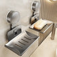 New No Need To Drill Suction Cup Bathroom Drain Soap Storage Holder Soap Dish Storage Rack Bathroom Accessories