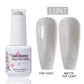 Clou Beaute Glitter Gel Nail Varnishes Winter Color Sparkling Sequins Soak Off UV LED Varnish Nail Art Decoration Base Top Coat