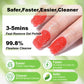 6pcs 15ml Gel Nail Polish Remover Soak-Off Gel Polish Remover, 1pc Removes Nail Polish In 2-5 Minutes 15ml 0.5fl.Oz