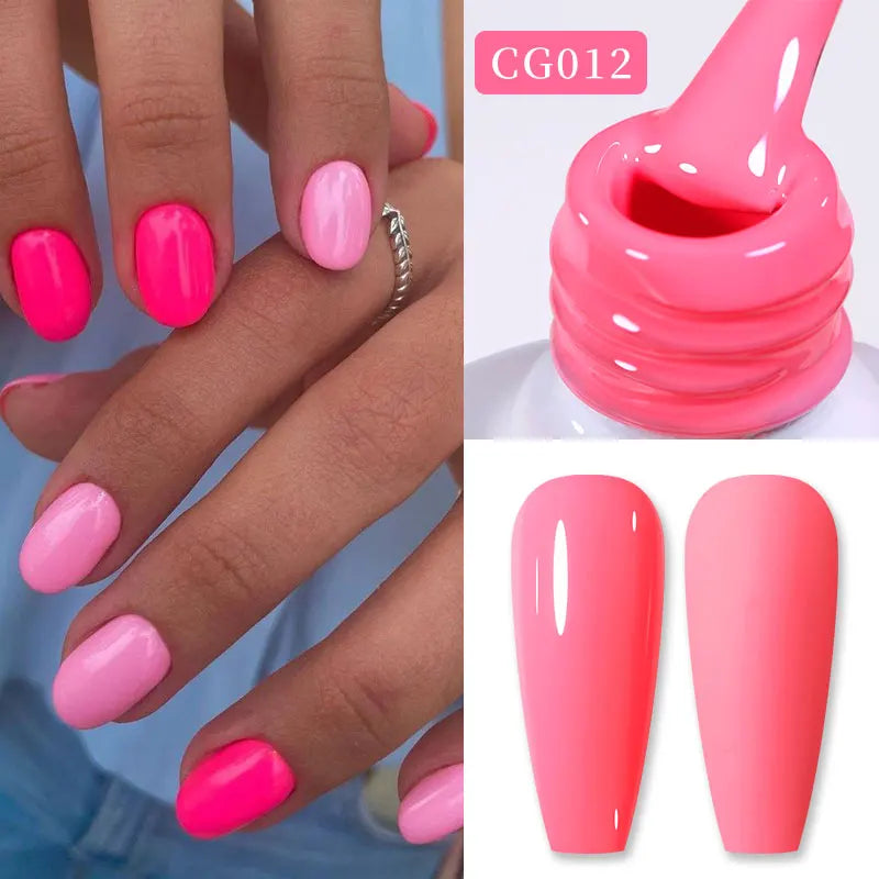 BORN PRETTY 10ml Sparkling Glitter Reflective Gel Nail Polish Sparkly Holo Shiny Pink Silver Black Gel Nail Art Salon Varnish