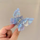Retro Fairy Butterfly Hair Claw Acetate Crab Hair Clip Sweet Princess Shark Hairpin Women Lady Girl Headwear Hair  Accessories