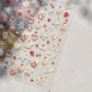1pcs Cute Small Cat Claw Cherry Nail Art Charms Stickers Shiny 5D Jelly Cherry Pudding Bows Design Adhesive Sliders Nail Decals