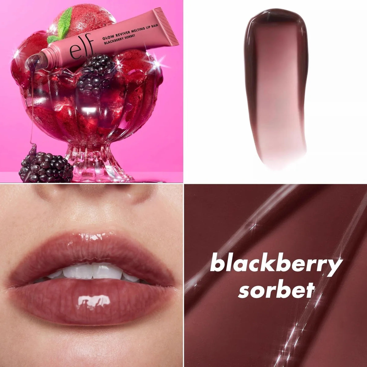 Elf Lip Gloss 6-Colors Lip Balm Optional Lightweight Hydrating Repairing Improve Dryness Plump Lips Makeup Christmas Gift Woman