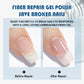 2Pcs 15ml Fiberglass Rubber Base Gel Nail Polish For Broken Nail Repaired Clear Quick Building Soak Off Construction Gel Varnish