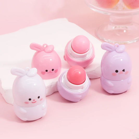 Goody Bunny Lip Balm Color Changing Moisturizing Repairing Lipstick Waterproof Anti-Dry Cracked Warm Change Lipstick