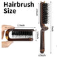 CALIYI 1/2PCS Foldable Hair Comb Portable Boar Bristle Hair Brush Hair Brush Head Massager Travel Combs Hair Styling Accessories