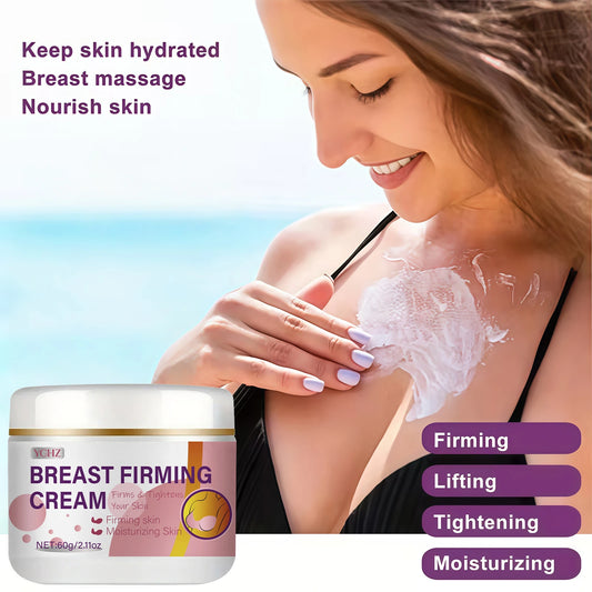 Women's Breast Care Cream - Strengthens and Firms the Skin - Suitable for All Skin Types, Moisturizing Formula, Softens Skin, Firms the Breasts - 60g