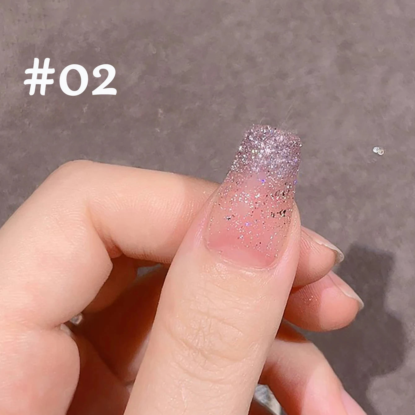 MIANEL 1-12PCS Star-chasing Moon-chasing Gel Nail Polish 2026 Popular Whitening Strobe Sequin Flashing Nail Polish White Nails