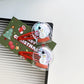 2pcs Christmas hairpin Quicksand hairpin to hairpin Christmas Tree hairpin Santa Deer hairpin hair accessories