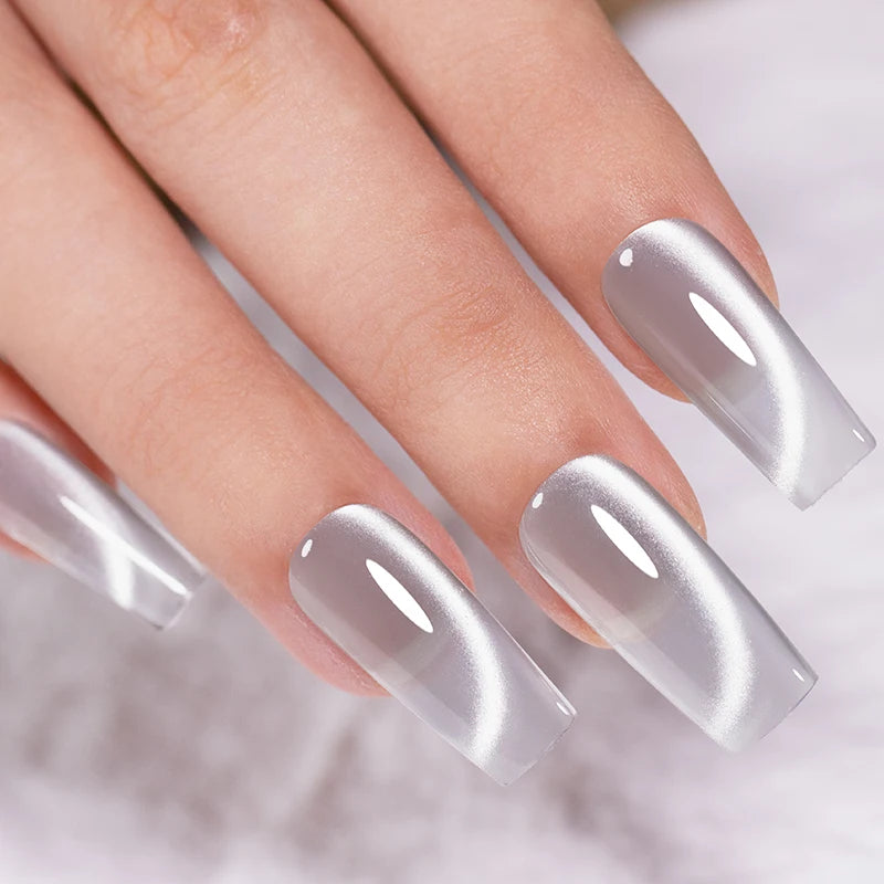 7.5ML Pink Blue Nail Gel Cat eye Semi Permanent Nail Art Soaking UV LED Nail Salon DIY Nail Salon Gel For Autumn And Winter