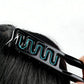 Salon Styling Comb Set Shark Tooth Fish Bone Detangling Brush Ergonomic Non-slip for All Hair Types Wet Dry Home Travel