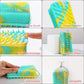 2 in 1 Silicone Shower Brush Scrubber Double-Sided Soft Silicone Scalp Massager Shampoo Body Bath Brushes Foam Skin Clean Tools