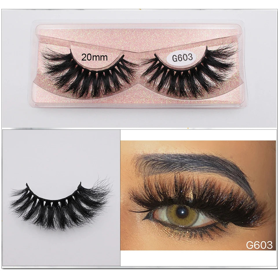 Mink Eyelashes New Soft Natural Full Strip Lashes Vendor Wholesale Fluffy Wispy 3d Mink Lashes Suppliers